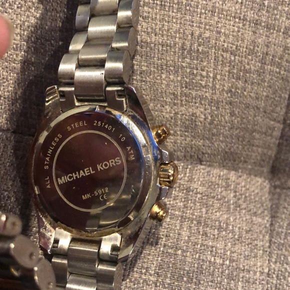 Two tone watch